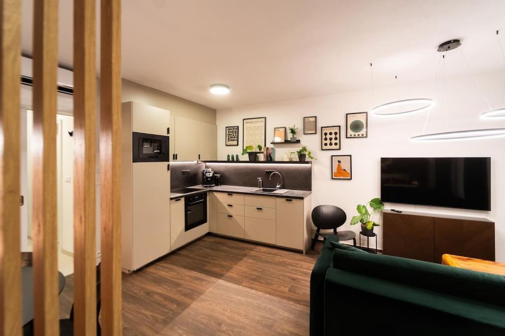 Green Garden Sauna Apartment ブルノ エクステリア 写真