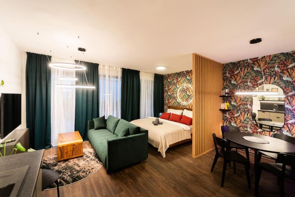 Green Garden Sauna Apartment ブルノ エクステリア 写真